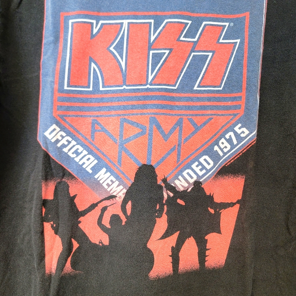 KISS Army members only t-shirt